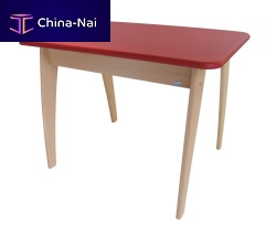 Contemporary table BAMBINOwoodenwooden baserectangular