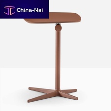 Contemporary side table diego 5910Fenix NTM®laminatealuminum base