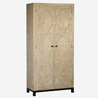Contemporary wardrobe KOHpainted woodwith swing doorsgray