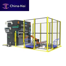 Robotic bending cell for press brakescompact
