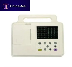 Resting electrocardiograph ECG820112-channeldigitalwith printer