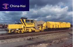 Equipment trailer Vacu-Press® Trainstowedconstructionsuction