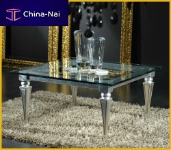 Classic coffee table LUXORglassrectangularhome