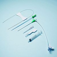 Vascular access sheath radialfemoralhydrophilic