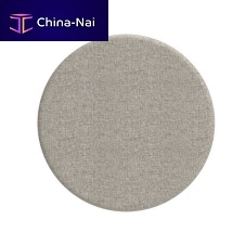 Acoustic decorative panel MUTEsteelfabricfoam