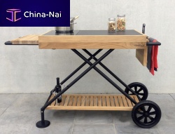 Home service trolley MOBICOOKteak