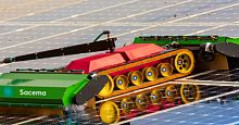 Solar panel cleaning robot AMECA series