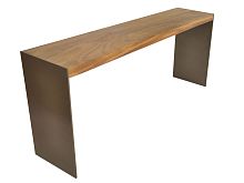 Contemporary sideboard table TAMBURILwoodenrectangularin reclaimed material
