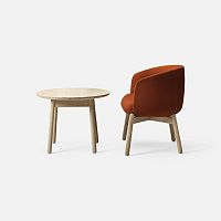 Contemporary coffee table NESToakoak baseoval