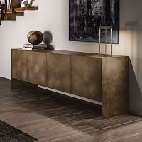 Sideboard with long legs NEMESIcontemporarywoodenceramic