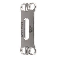 Cervical arthrodesis plate MORPHOlockingmetallic1 level