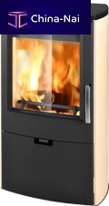 Wood boiler stove FALUN II AQUAcontemporaryceramic