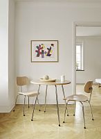 Contemporary table SE 330metalroundcommercial