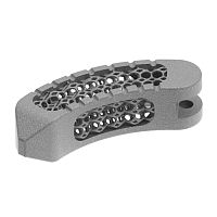 Lumbar interbody fusion cage transforaminaltitaniumPEEK