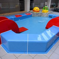 Indoor swimming pool TODDLERfor water parkabove-groundplastic