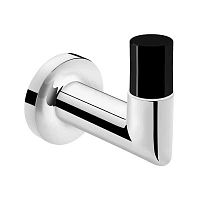 Contemporary coat hook 7030014 BB CCchromed metalglassindividual