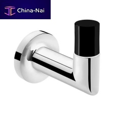 Contemporary coat hook 7030014 BB CCchromed metalglassindividual