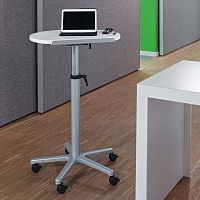 Contemporary computer table 9304102single columncommercial