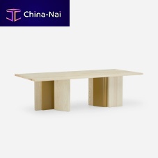 Contemporary dining table IZARwalnutashwhite oak
