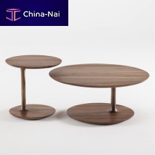 Contemporary coffee table BLOOPoakwalnutcherrywood