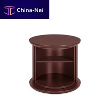 Contemporary bedside table Hide&Seek Miniglossy lacquered woodlacquered wood baseround