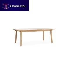 Contemporary dining table SLICEoakrectangularhome