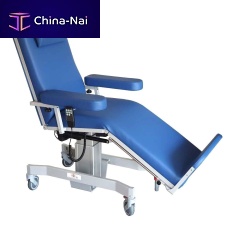Electric treatment chair VIRNAwith legrestwith footrestheight-adjustable