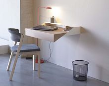 Wall-mounted desk contemporarywooden