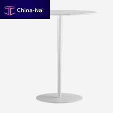 Contemporary high bar table ATLAS / M-Hwood veneerlaminatealuminium