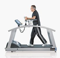 Treadmill ergometer with underarm bars mercury® medwith handrailsadult