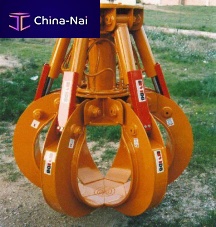 Orange peel grab BPR/Ahydraulicscrap6-shell