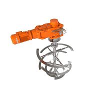 Conical mixer ribbonbatchsolid