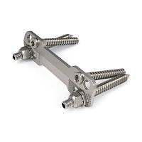 Thoraco-lumbar arthrodesis plate Armada lockingmetallic1 level