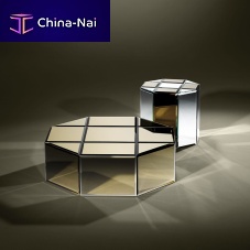 Contemporary coffee table OCTOGONOmarbleoctagonalhome