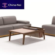 Contemporary coffee table KONGENSoakbeechrectangular