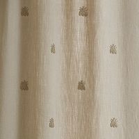 Curtain fabric NATUR ART OCTAVIUS API 3Danimal motiflinenembroidered