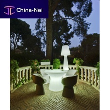 Contemporary table CAPRI 75polyethylenepolyethylene baseround