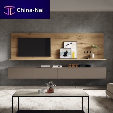 Contemporary TV wall unit Mobenia Basicslacquered MDFmelaminemodular