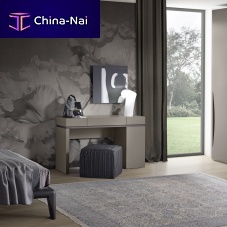 Contemporary dressing table VANITYwood veneerglossy lacquered woodmatte lacquered wood