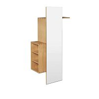 Contemporary entryway cabinet Bonwall-mountedoakwith storage compartment