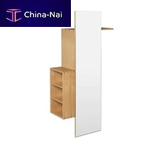 Contemporary entryway cabinet Bonwall-mountedoakwith storage compartment