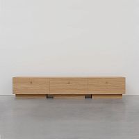 Contemporary TV cabinet lowboardwith storage3-door