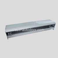 Aluminum profile flatrounddoor-mounted