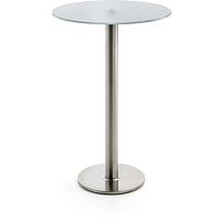 Contemporary high bar table 3029glassroundcontract