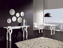 Contemporary sideboard table XONAlacquered woodrectangularhome