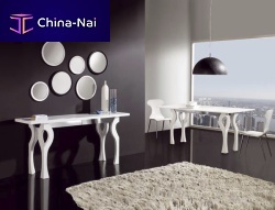Contemporary sideboard table XONAlacquered woodrectangularhome