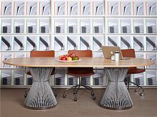 Contemporary table HIDEoakashbirch