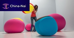 Contemporary pouf SPHEREfabricinflatable