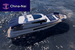 Cruising motor yacht 70hard-topIPS3-cabin