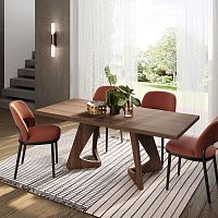 Contemporary table Lsdlacquered MDFmelamineceramic